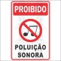 Proibido poluição sonora 